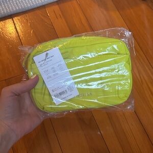 NWT Athleta Neon Green Crossbody Bag